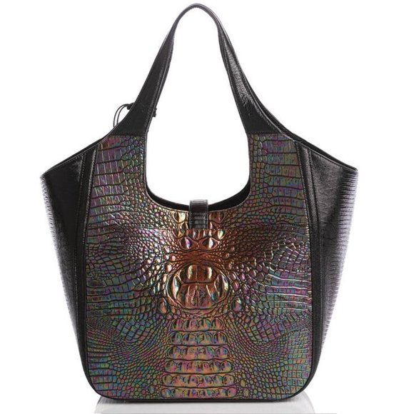 Brahmin Carla Black Pearl Bonnette - Picture 9 of 11